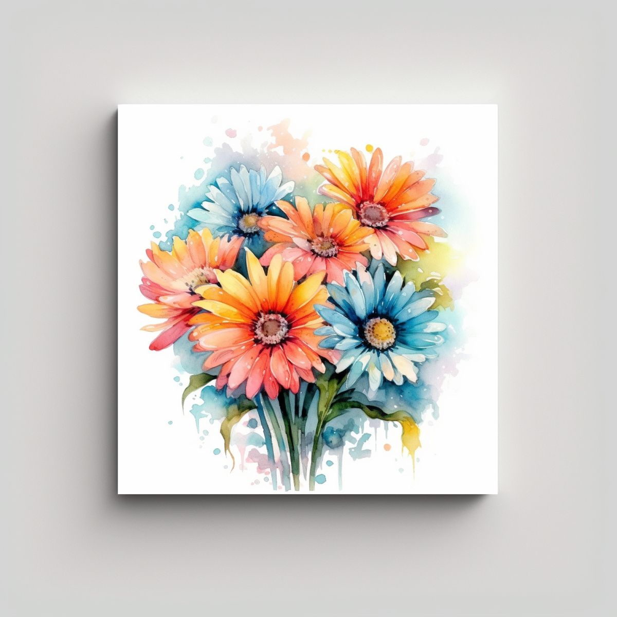 GENERICO - Arte En Movimiento: Cuadros De Interiores Con 90x90 Cm