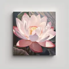 GENERICO - Inspiración De Arte Expresivo: Lotus 40x40 Cm
