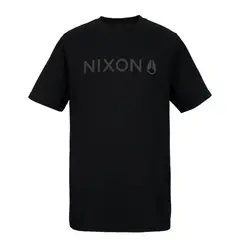 NIXON - Polera Men Icon Black - Negro