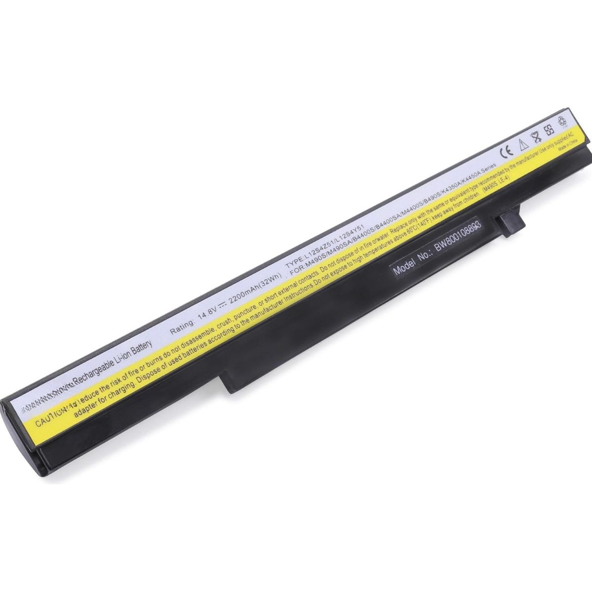 GENERICO - Bateria L12s4z51 Para Lenovo Ideapad B490s M4400s M490s