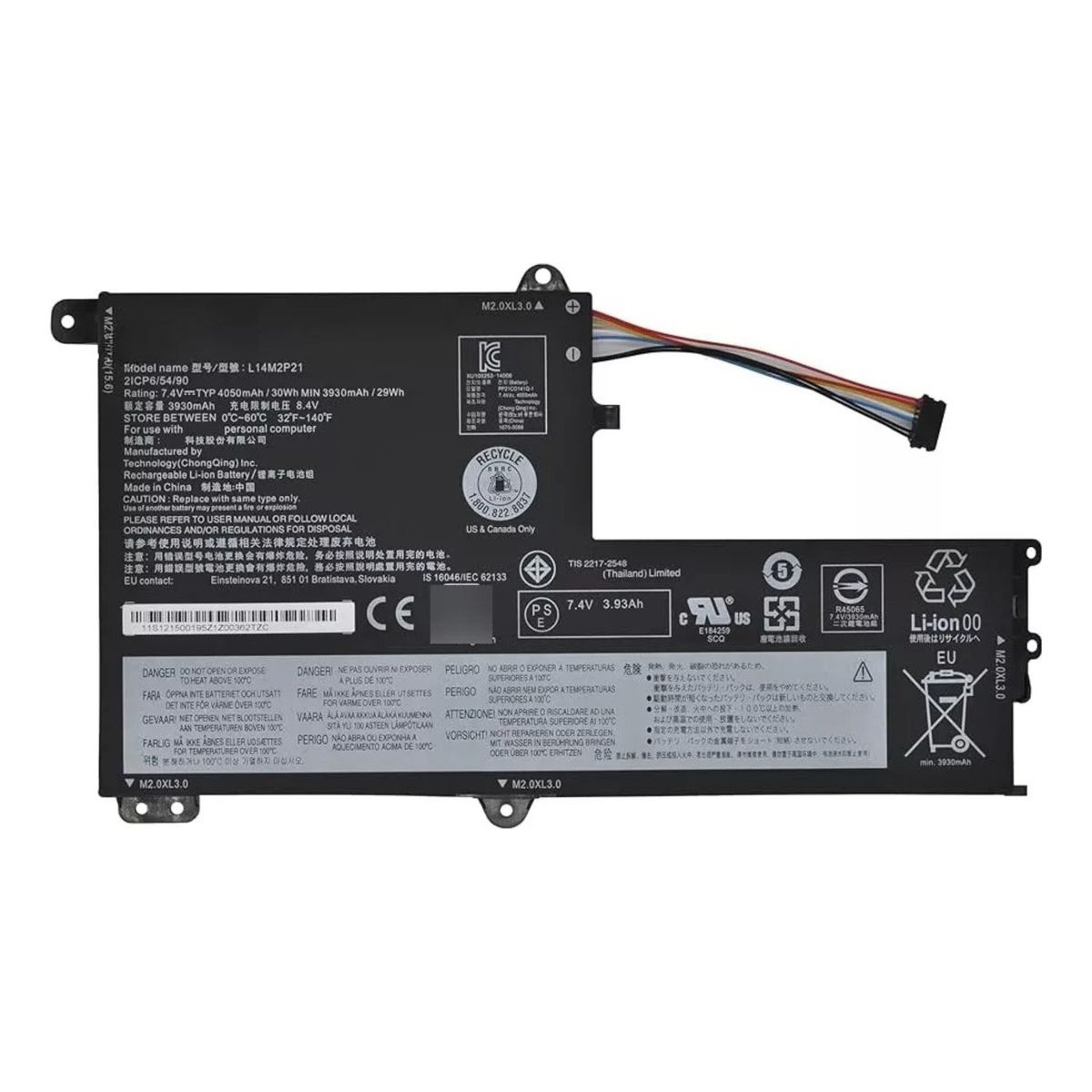 GENERICO - Bateria Para Lenovo Ideapad 330s-14ast 330s-15arr Series