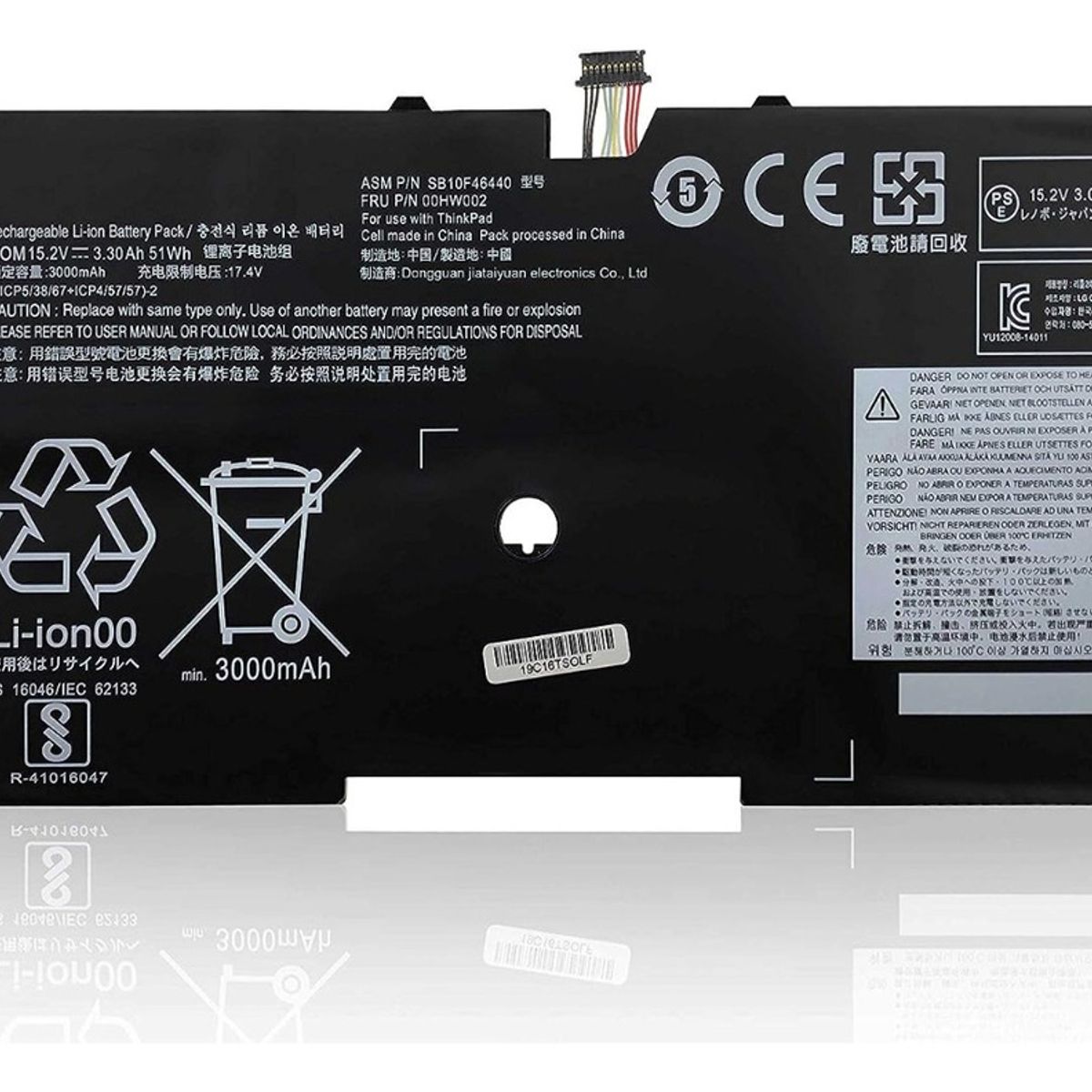 GENERICO - Bateria Para Lenovo Thinkpad X1 Carbon 3ra Generacion Nueva