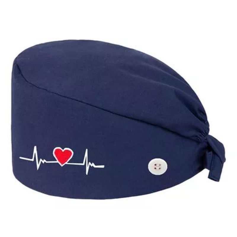 GENERICO - Cofia clínica gorro quirúrgico uniformes color azul