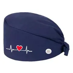 GENERICO - Cofia clínica gorro quirúrgico uniformes color azul