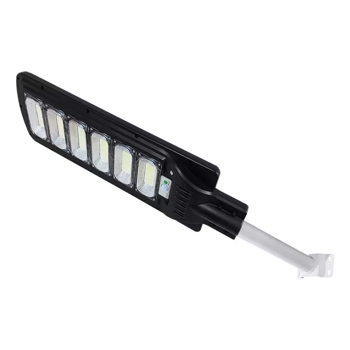 GENERICO - Luminaria de Calle Solar de 300W + Poste y Control Remoto Jortan