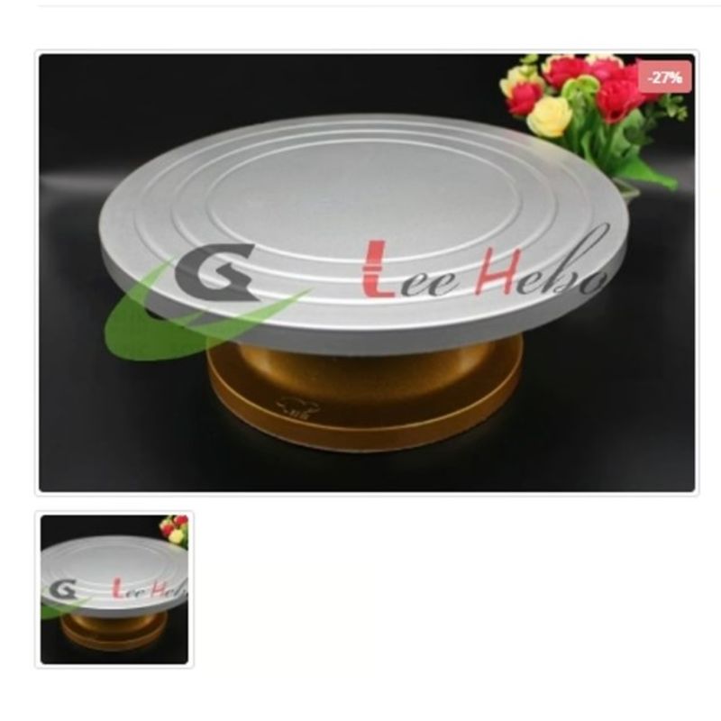 GENERICO - Exhibidor De Torta 32Cm 125in
