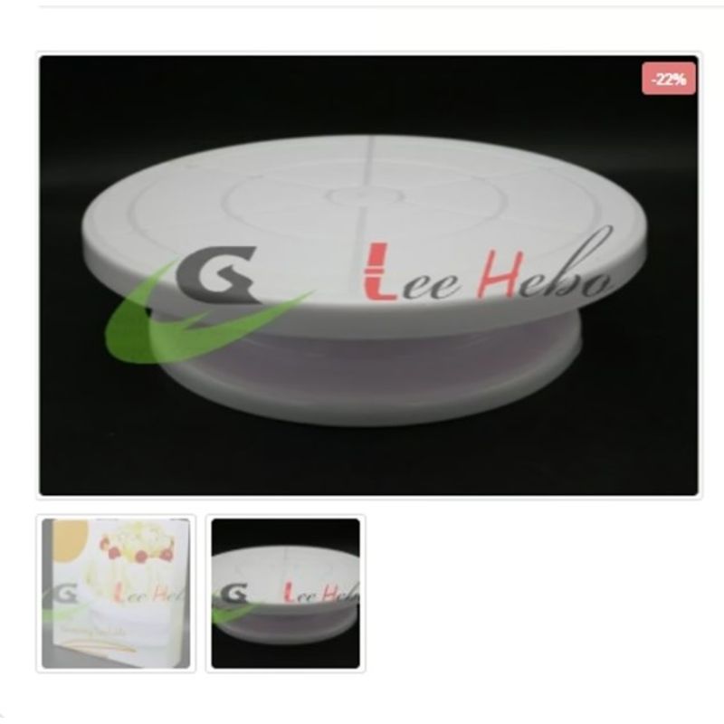 GENERICO - Exhibidor De Torta 28Cm 11in Plastico