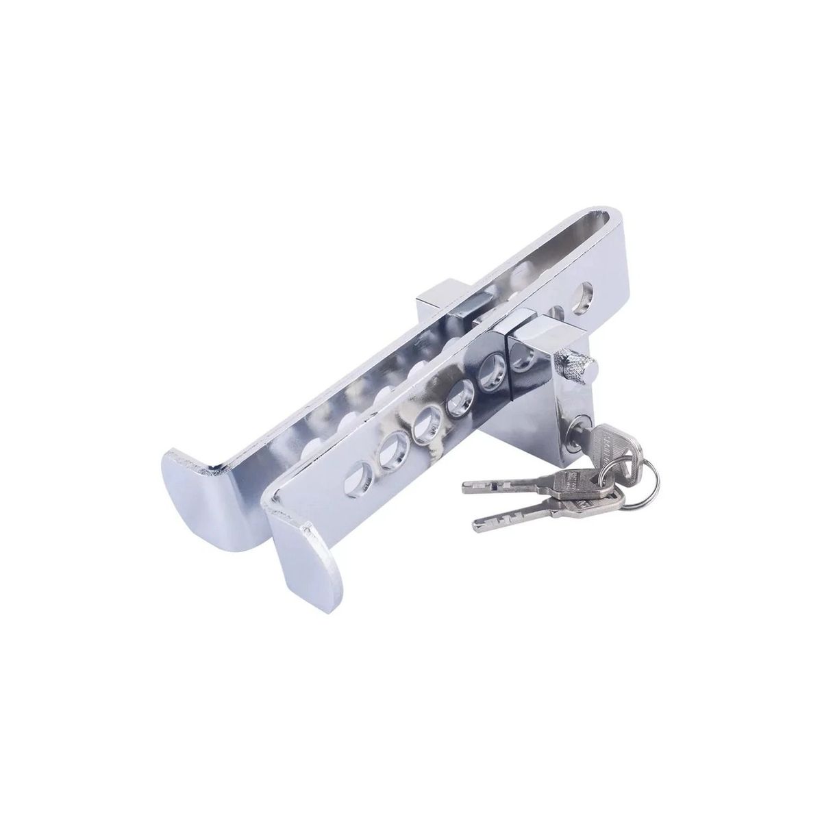 DBLUE - Traba Pedal Automóvil Con Candado Y Llaves De Seguridad - SC