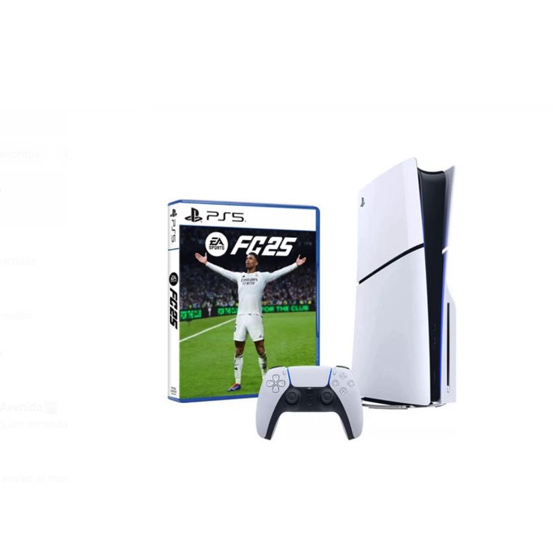 SONY - Consola Playstation 5 Slim Edición Disco + Ea Sport Fc 25 Fisico