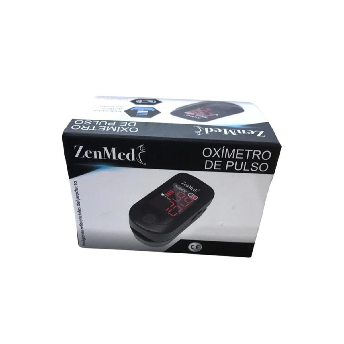 GENERICO - Zenmed Oximetro De Pulso Digital Monitor Saturación De Oxigeno Dedo