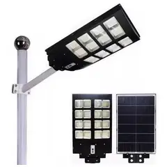 GENERICO - Foco Solar Led 800W JORTAN + Poste y Control Remoto