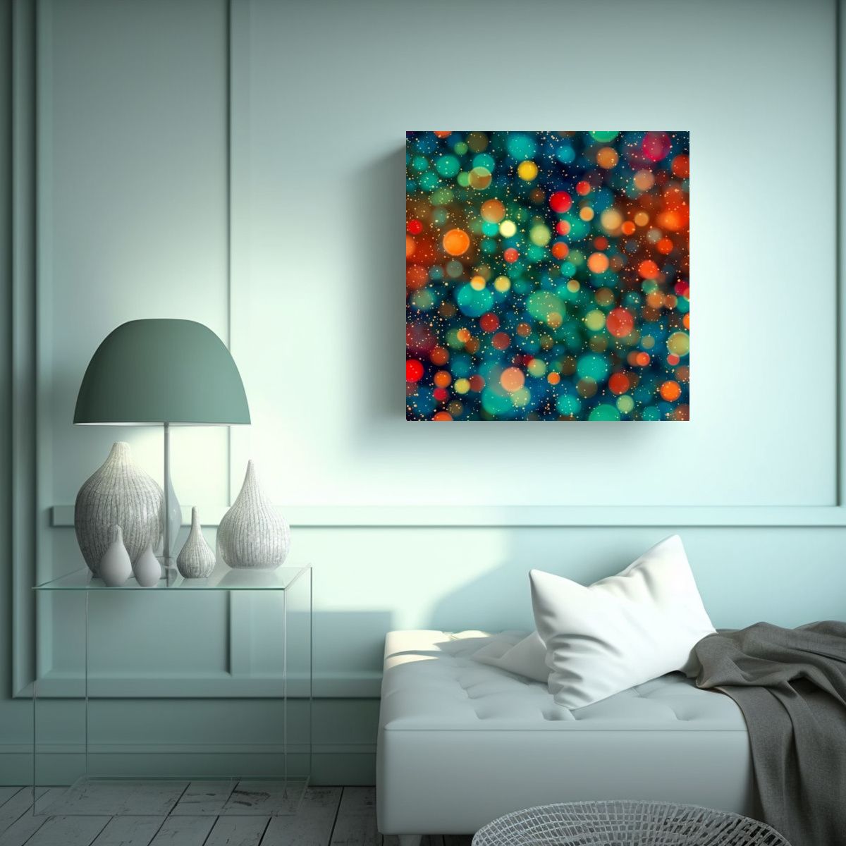 GENERICO - Pinturas Decorativas De Movimiento Fantástico 50x50 Cm