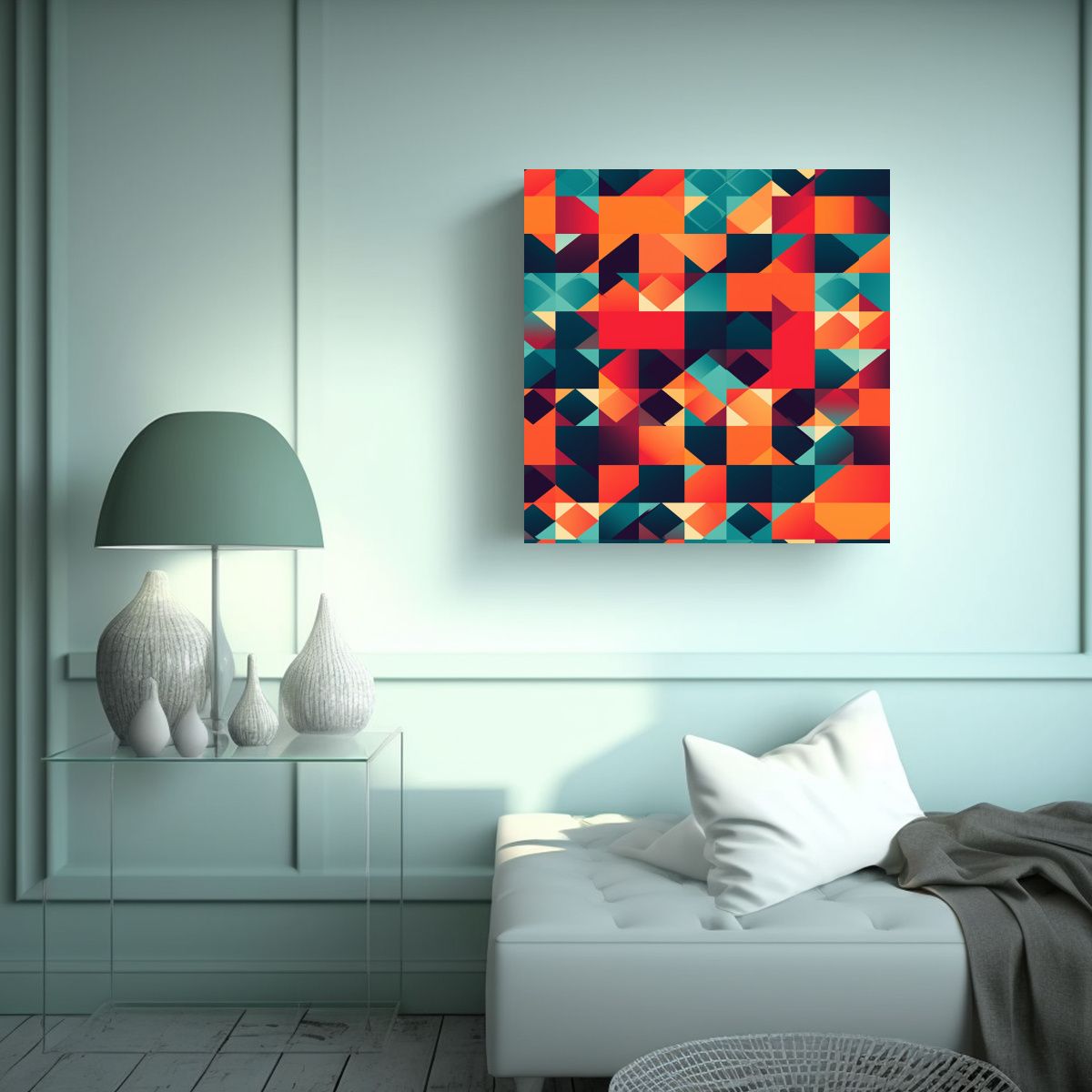 GENERICO - Arte Geométrico: Crea Un Patrón Perfecto De 90x90 Cm