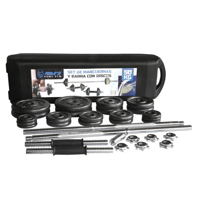 ROLOS - Set Mancuernas 50 Kg