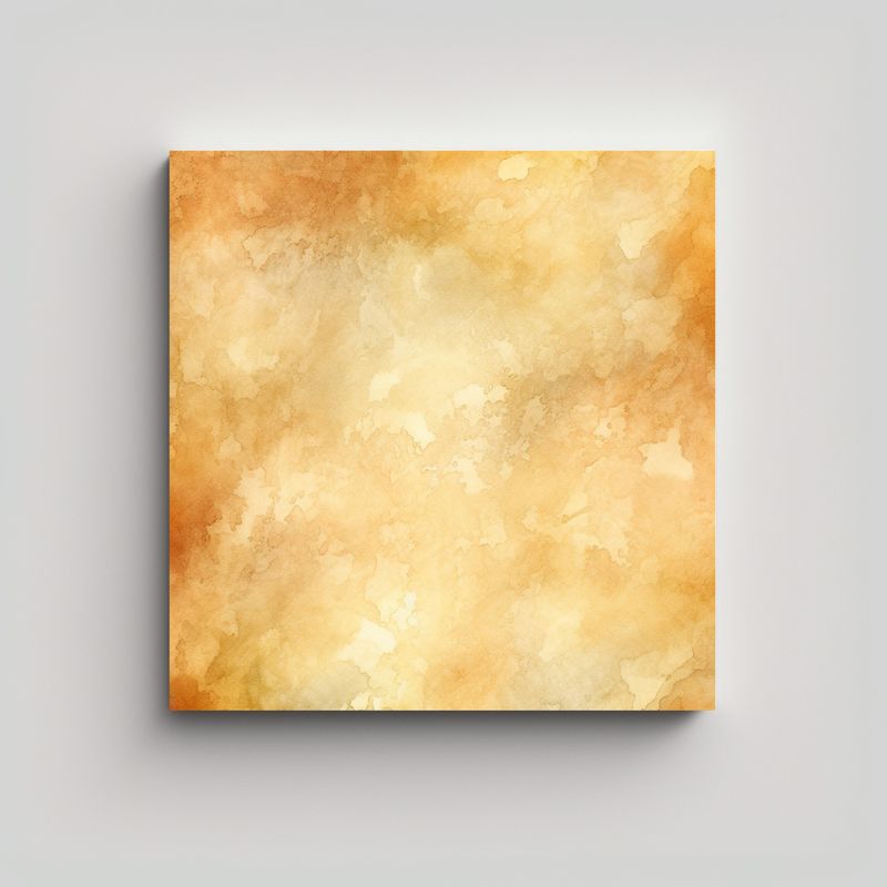 GENERICO - Diseño De Fondo Acuarela Beige Claro En Adorno 80x80 Cm