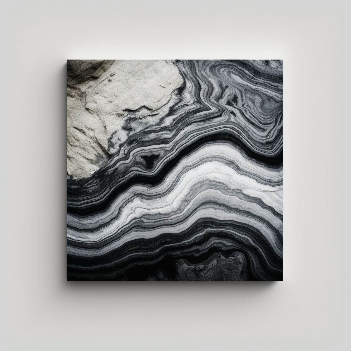 GENERICO - Cuadro Espectacular Estrellados En Mármol 90x90 Cm