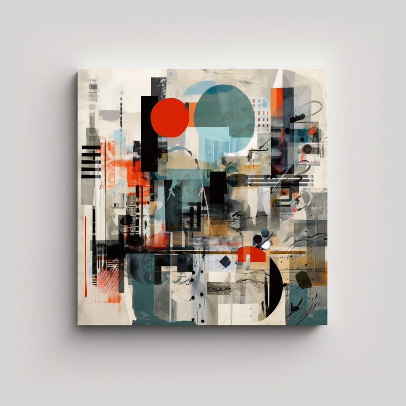 GENERICO - Pinturas De Decoración En Estilo Callejero 80x80 Cm