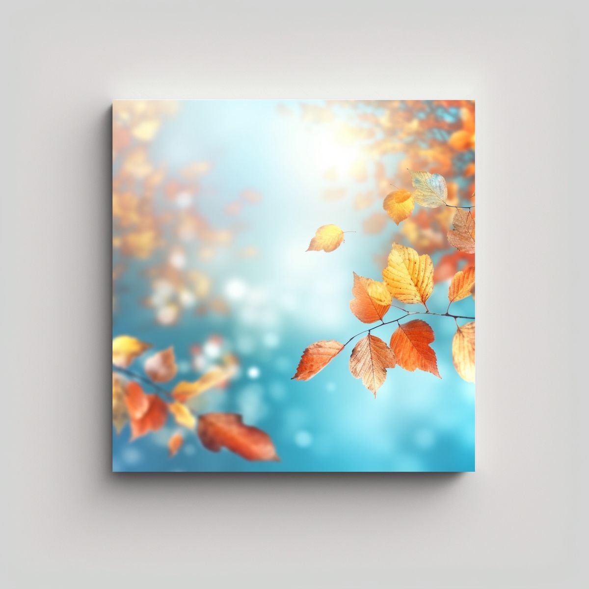 GENERICO - Pintura Decorativa Arte Patron En Esquema Intenso 70x70 Cm