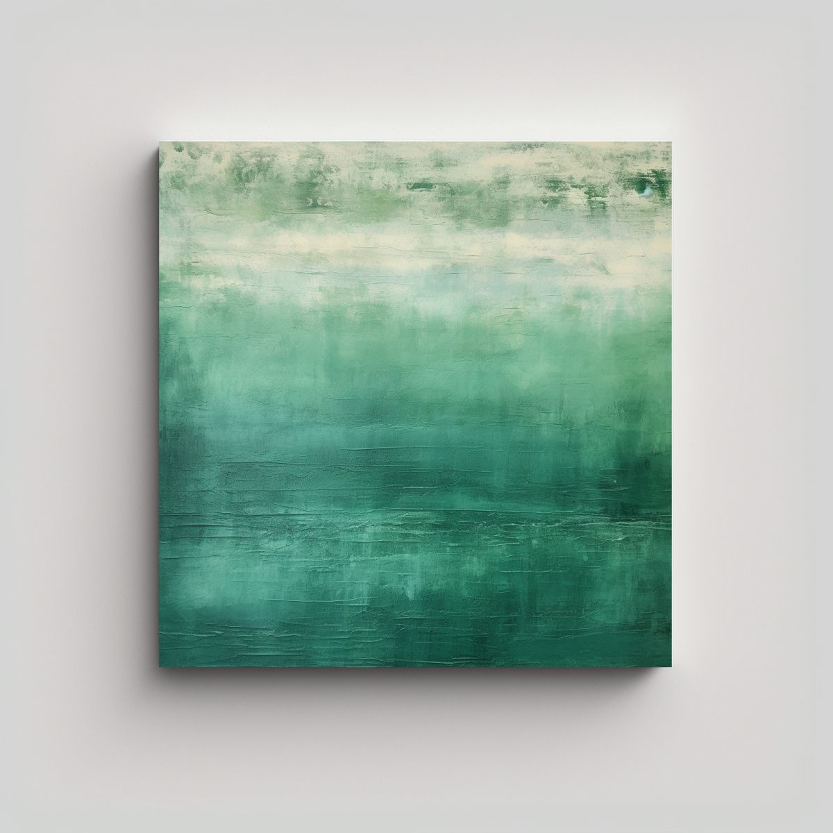 GENERICO - Tela En Bastidor Movimiento Para Oficina En Campo 80x80 Cm