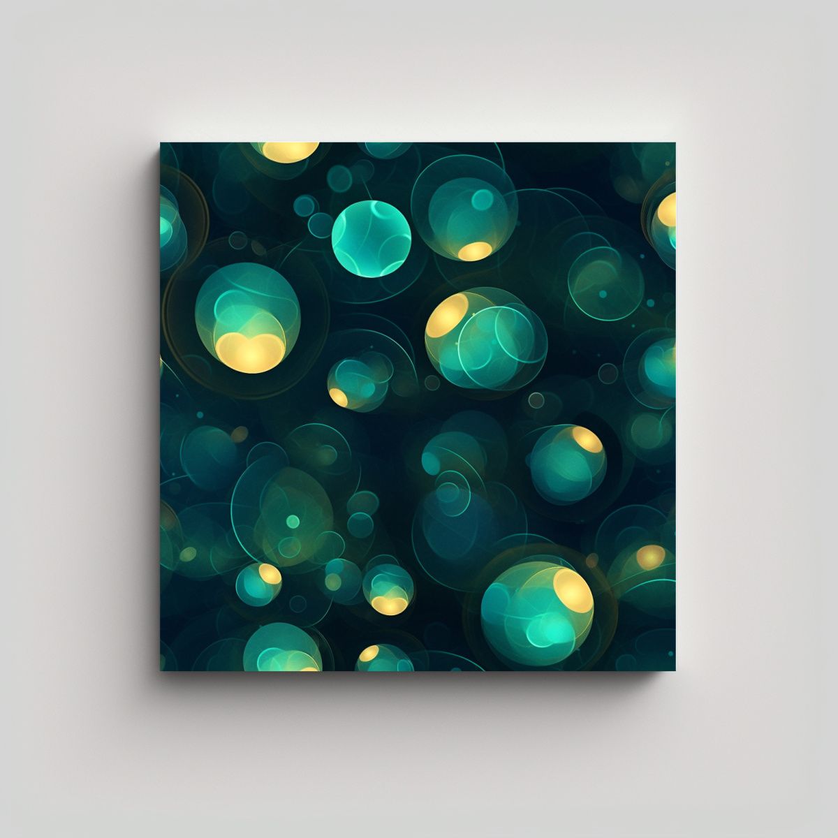 GENERICO - Arte Luminoso Para Decoración: Composición 80x80 Cm