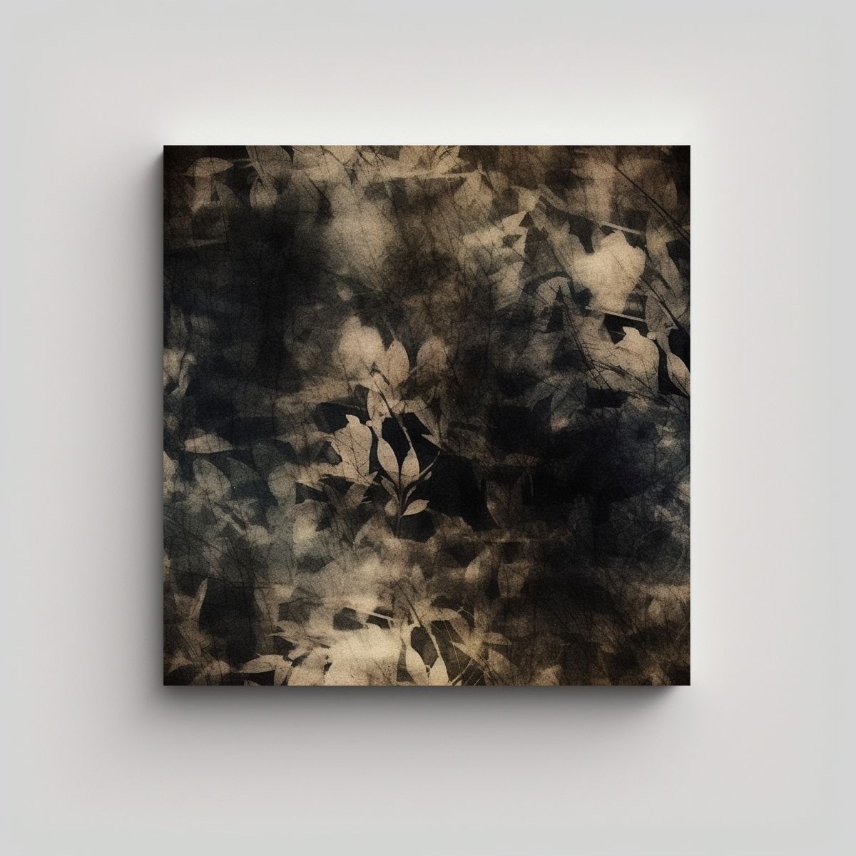 GENERICO - Cuadros De Tela Con Patrón Intenso Y Dark 60x60 Cm