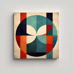 GENERICO - Cuadro Moderno Minimalista Para Sala Con 70x70 Cm