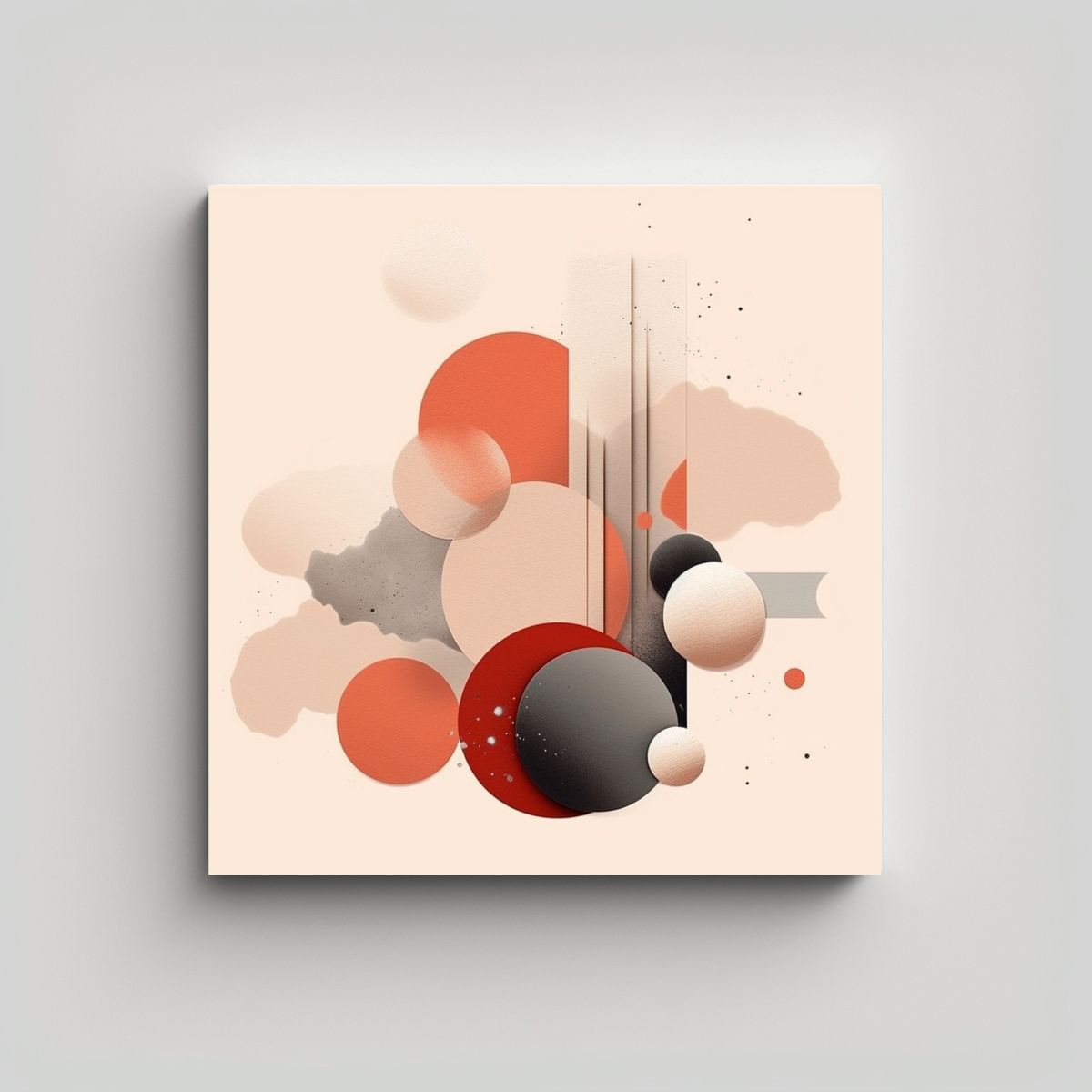 GENERICO - Cuadros Decorativos Lienzo Conceptual Cuadroes 80x80 Cm