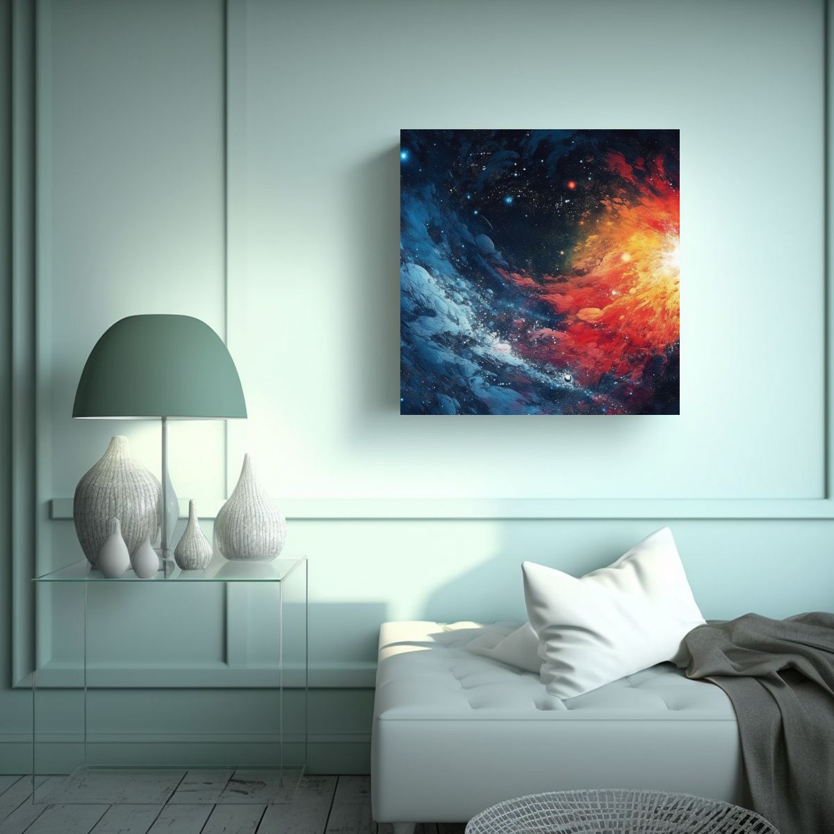 GENERICO - Pinturas Decorativas De Arte Abstracto Del 50x50 Cm