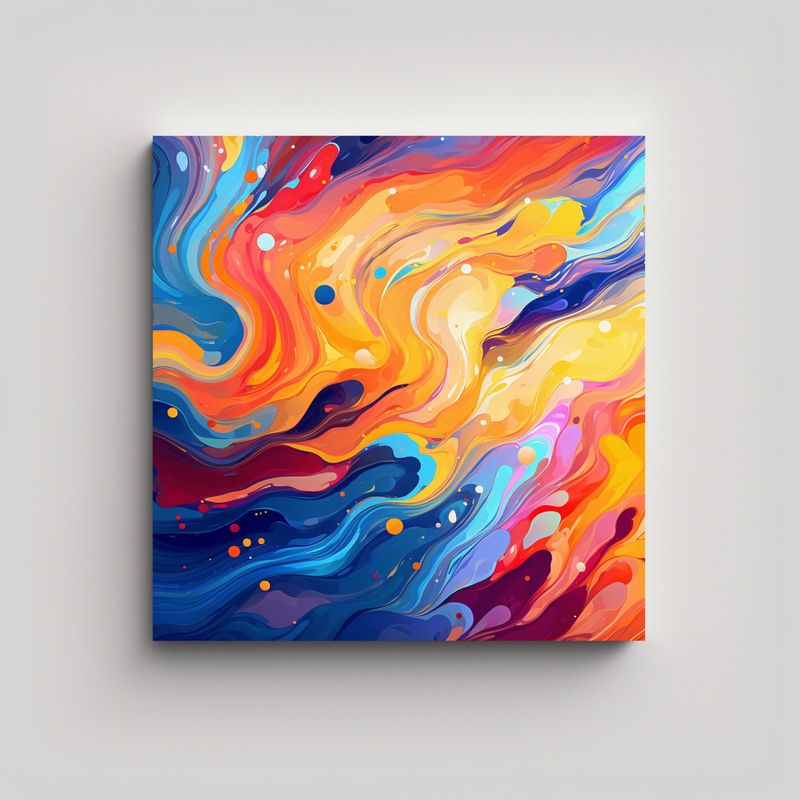 GENERICO - Cuadro De Fotografía Fantasía Para Fondo De 50x50 Cm