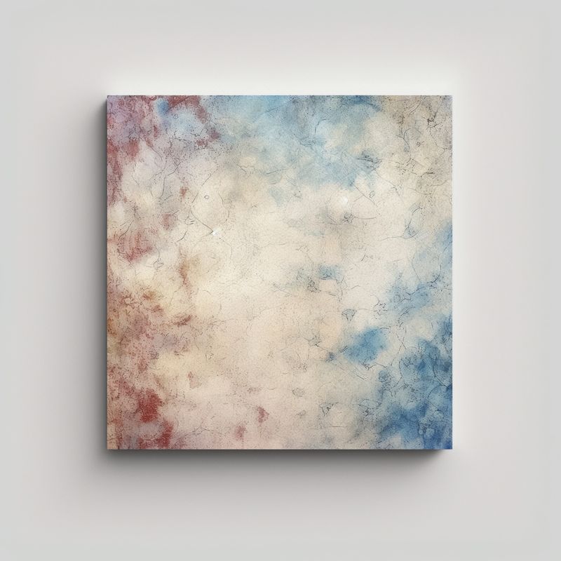 GENERICO - Pinturas Decorativas Abstractas En Fondo Marfil Y 70x70 Cm