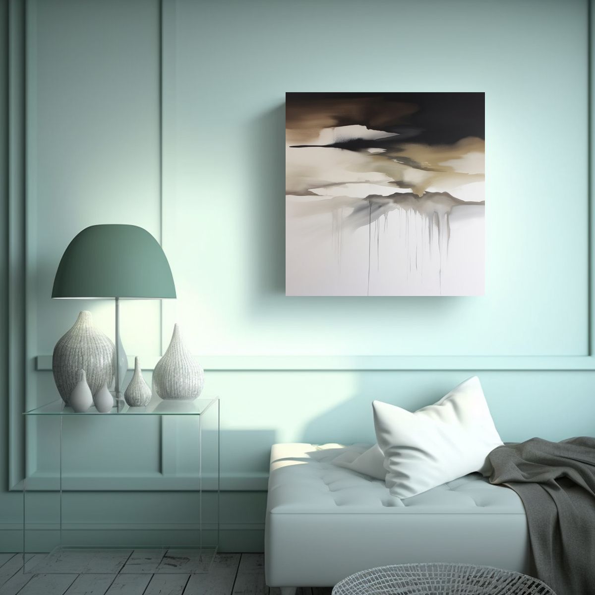 GENERICO - Pinturas Decorativas Concepto Obra Maestra Canva 70x70 Cm