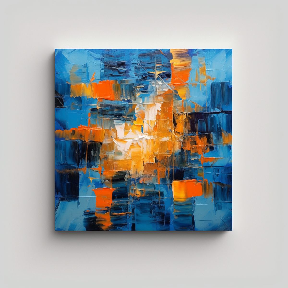 GENERICO - Abstract Modern Dining Room Art Expressing 50x50 Cm