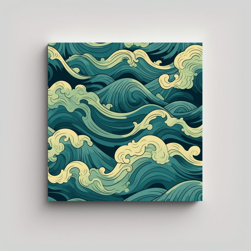 GENERICO - Pinturas Decorativas Canva Creativa Luminosa: 80x80 Cm