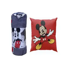 GENERICO - Pack Manta Infantil + Cojín Niño Diseño Animado 19o2