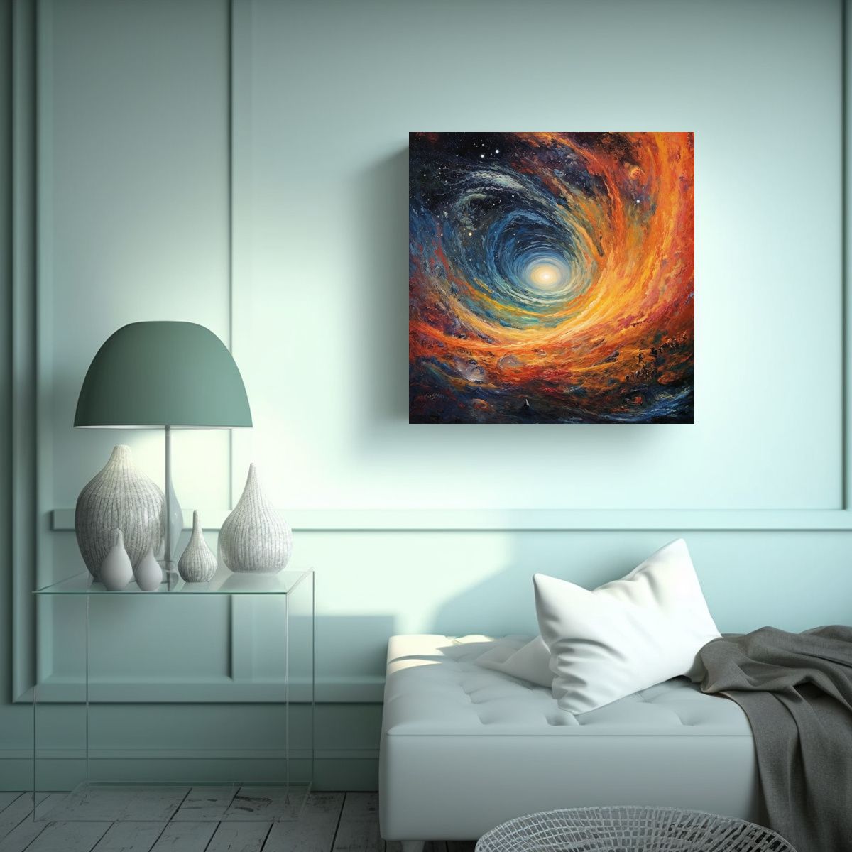 GENERICO - Pinturas Decorativas Vintage Inspiradoras Y 80x80 Cm