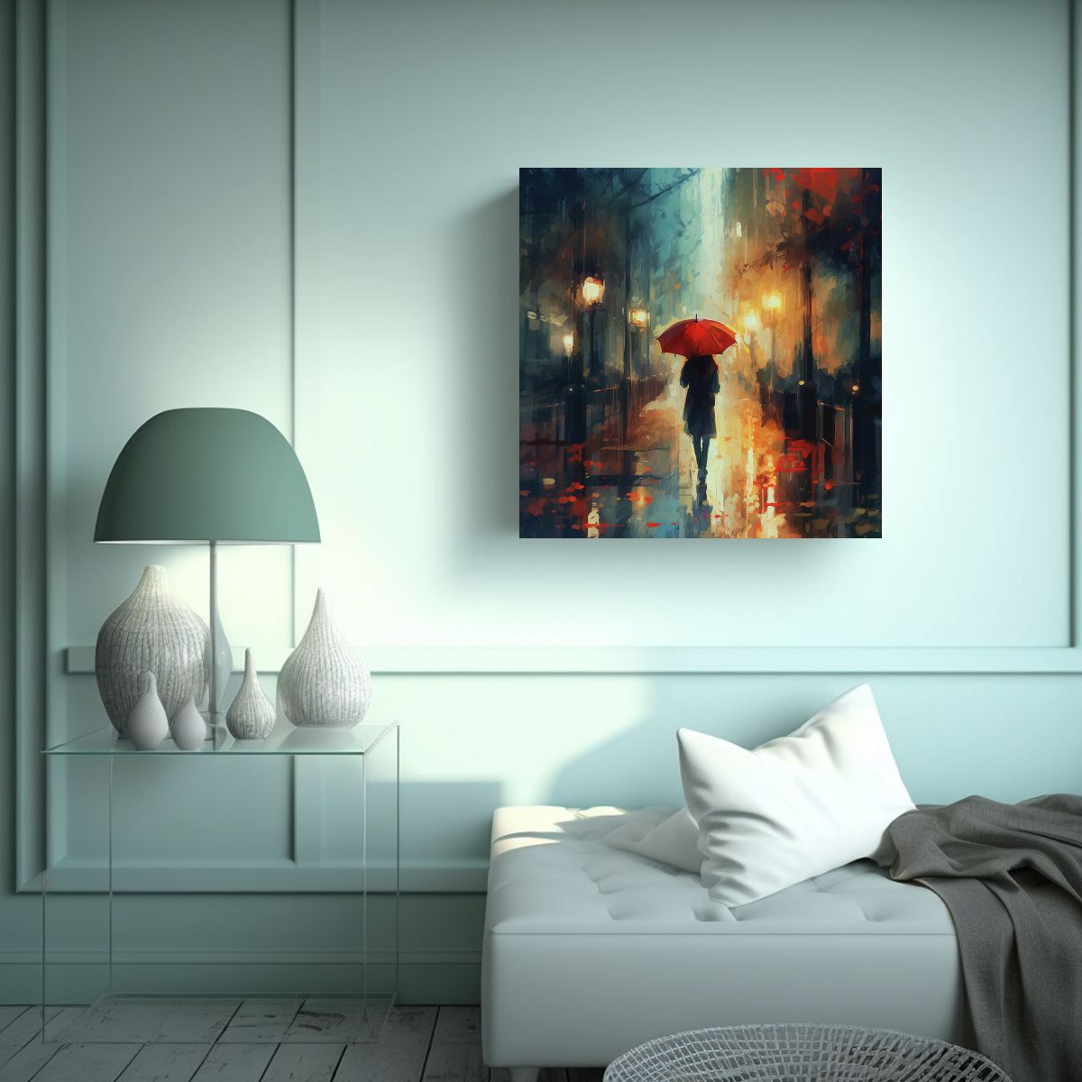 GENERICO - Pinturas Decorativas Intrincadas De Impresionismo 60x60 Cm