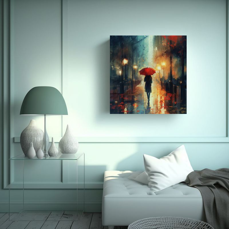 GENERICO - Pinturas Decorativas Intrincadas De Impresionismo 80x80 Cm