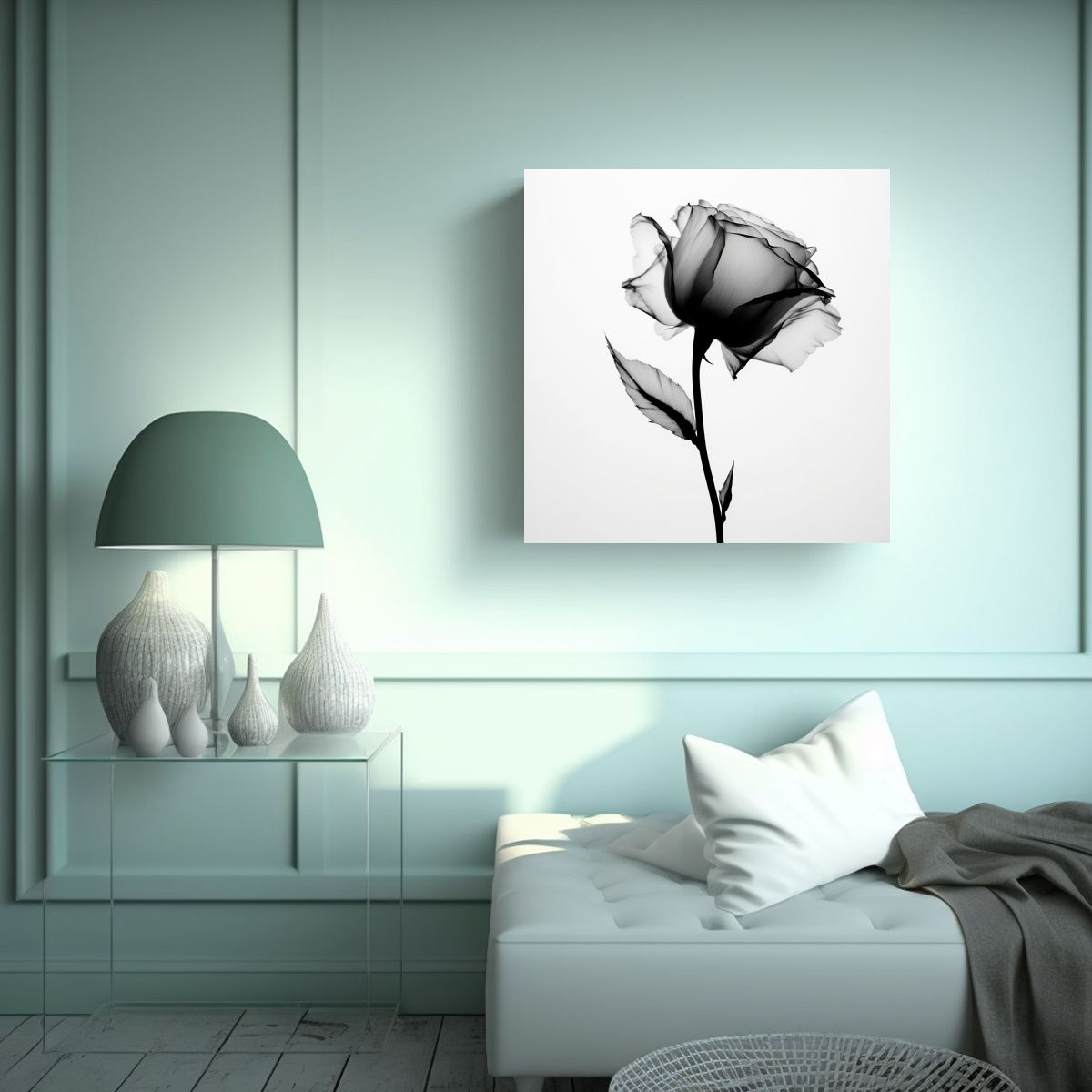 GENERICO - Pintura Decorativa De Lienzo Vanguardista En 80x80 Cm