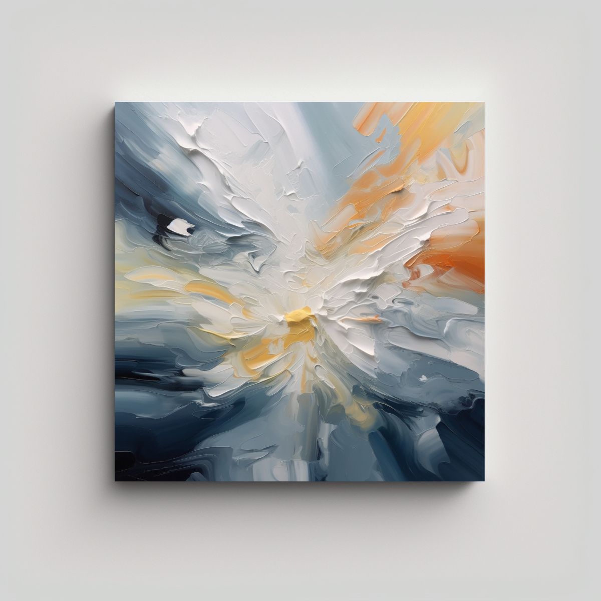 GENERICO - Cuadros Decorativos Cuadrados Majestuosos De Arte 80x80 Cm