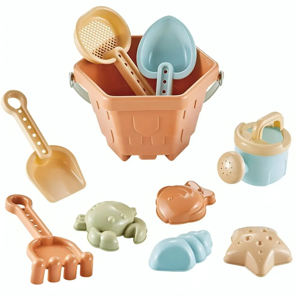OEM - Juego de Playa Infantil de 10 Piezas