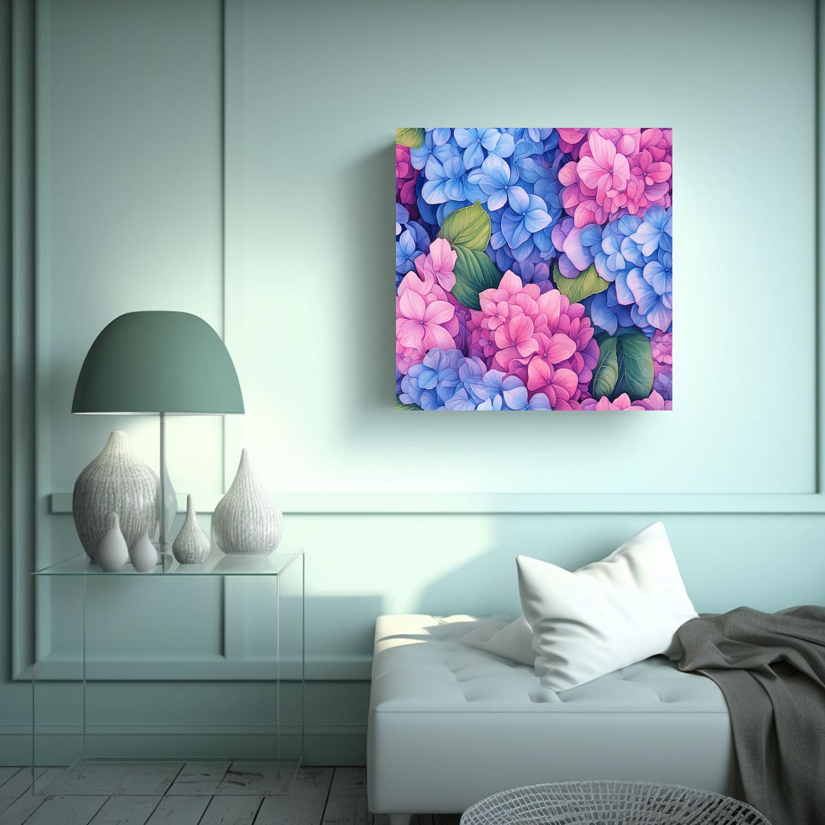 GENERICO - Arte De Pared Fotografía Colorida 3D, Patrón De 50x50 Cm