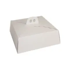 GENERICO - Pack 5 Caja Torta Cuadrada 35x12 cm