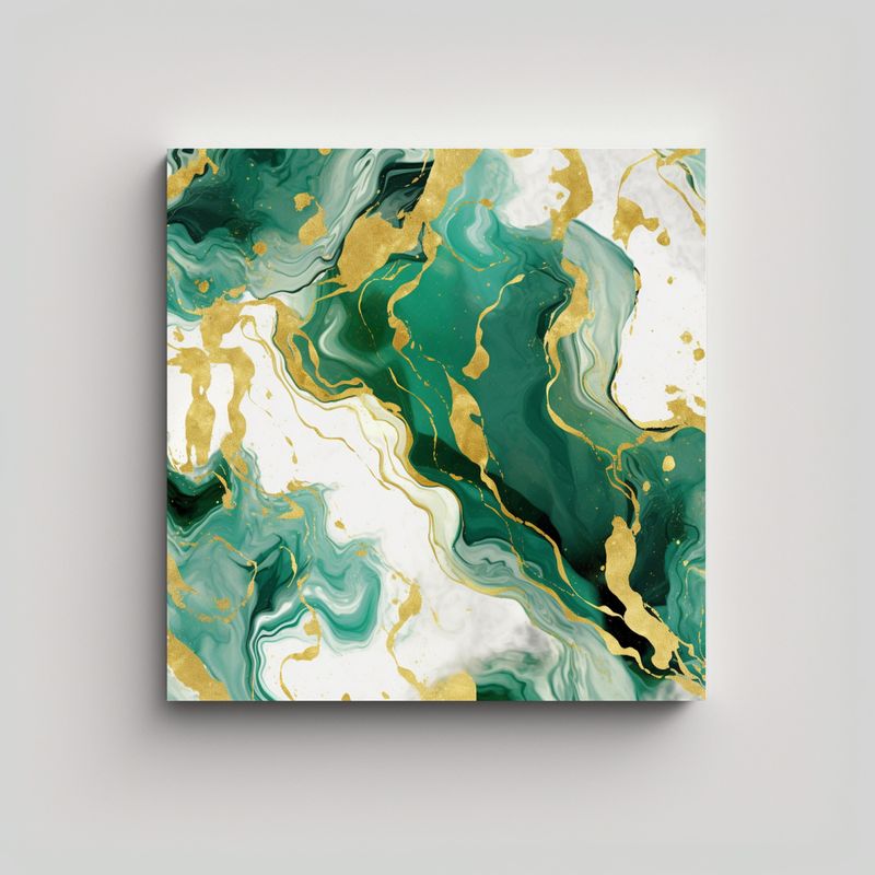 GENERICO - Pinturas Decorativas De Alta Calidad Con Fondo De 80x80 Cm