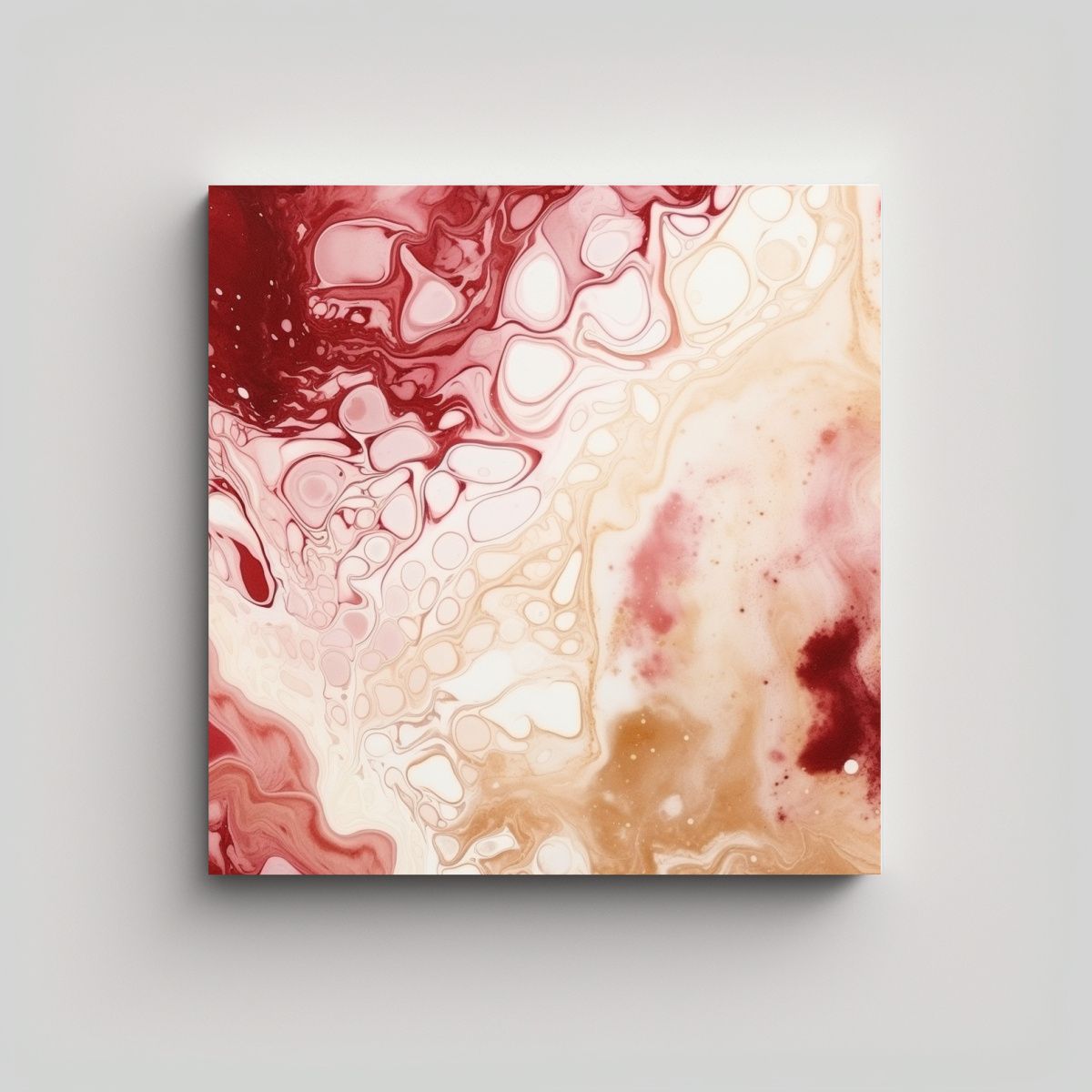 GENERICO - Lienzo De Tela Modernos Mural Textura De Mármol 80x80 Cm