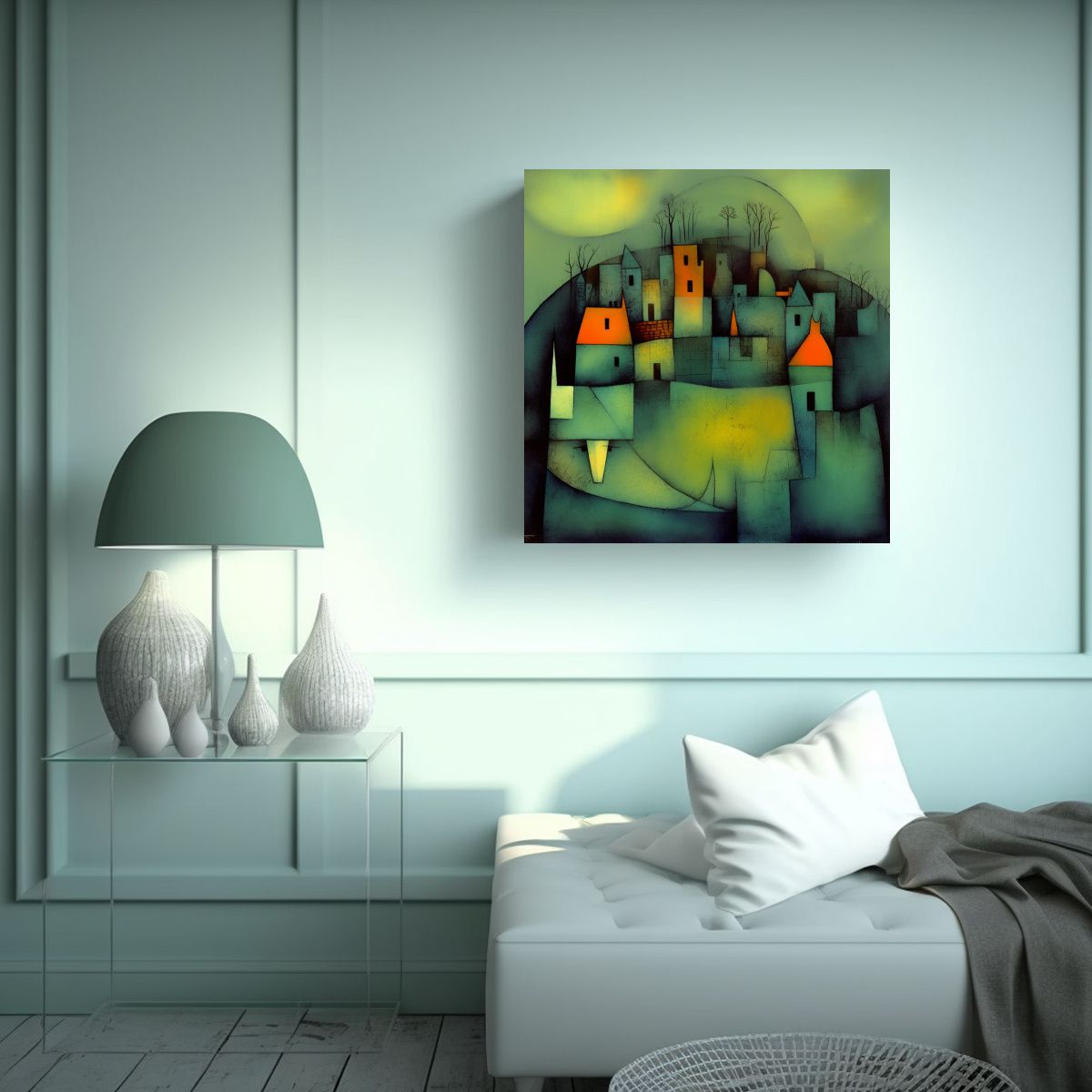 GENERICO - Pinturas Decorativas De Inspiración Luminosa 80x80 Cm