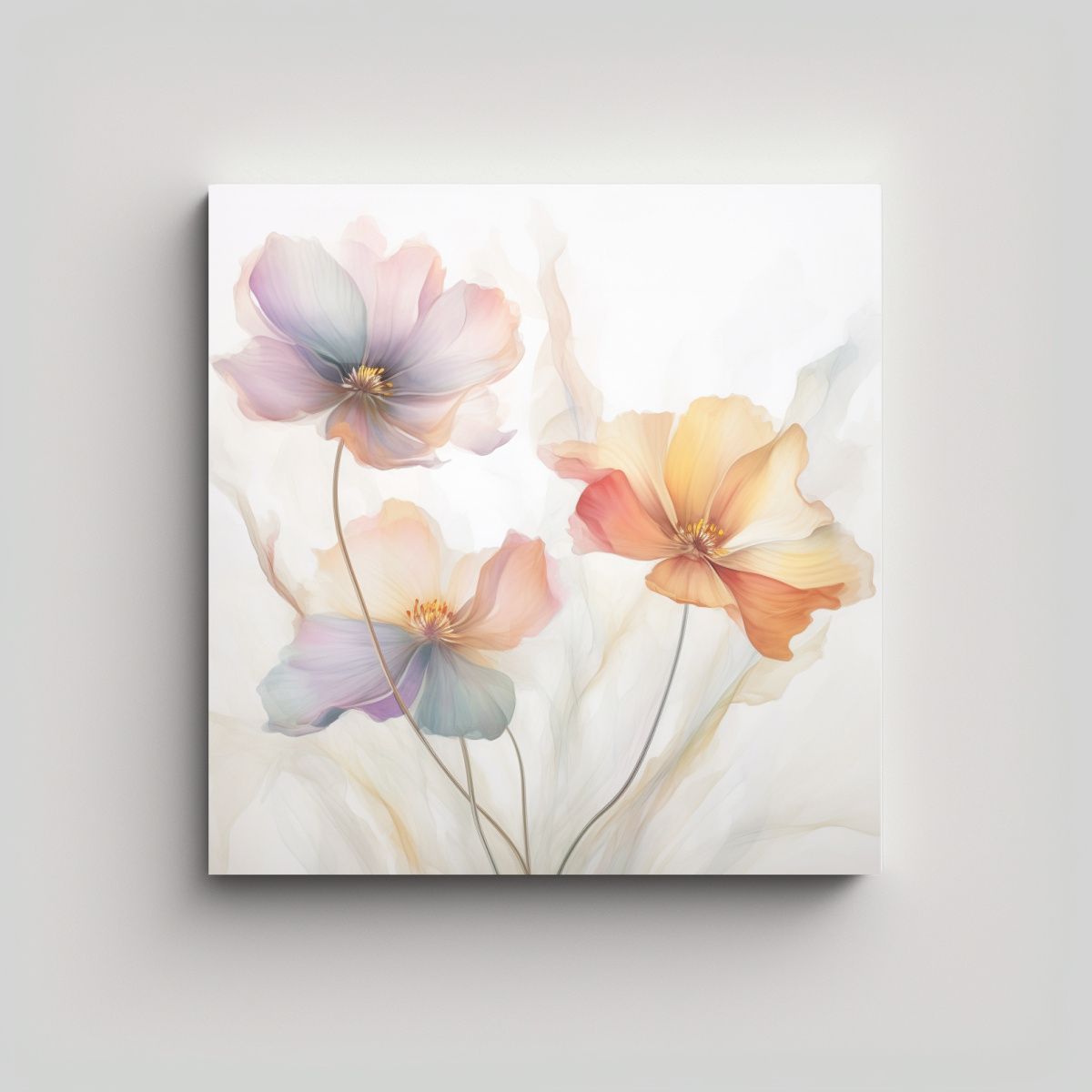 GENERICO - Vanguardia Lienzo Tela Oficina Sueño Pastel 50x50 Cm