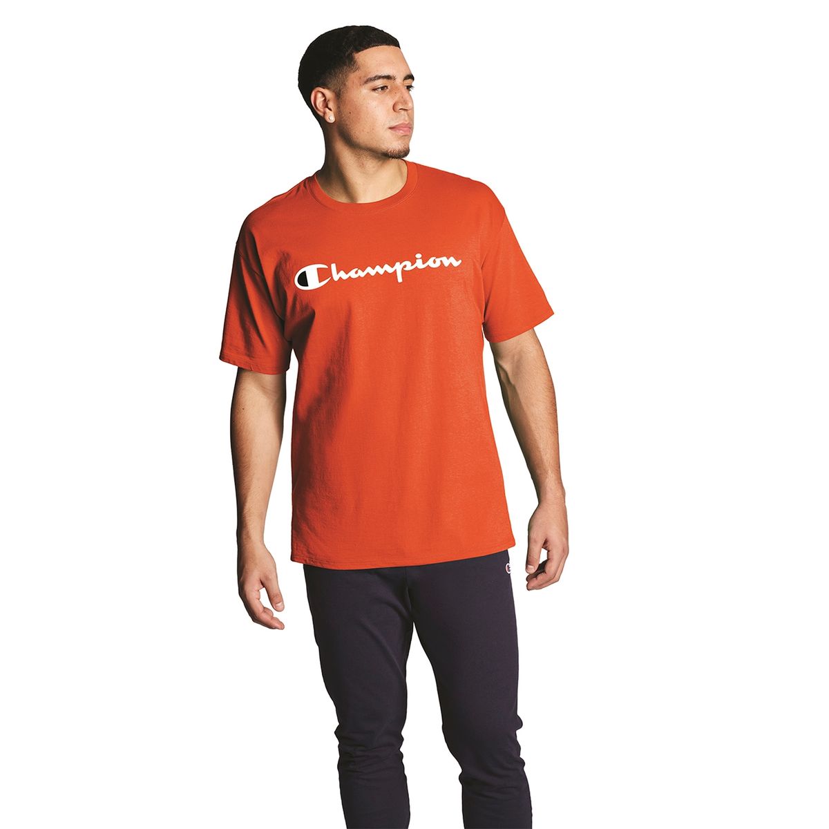 CHAMPION - Champion Polera Manga Corta Algodón Hombre