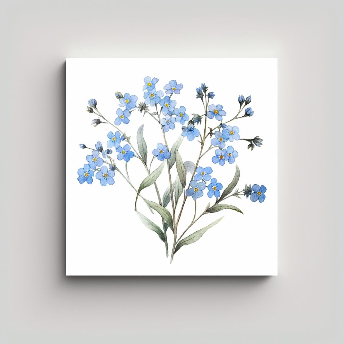 GENERICO - Arte Dibujo Composición Equilibrada Preservada 50x50 Cm