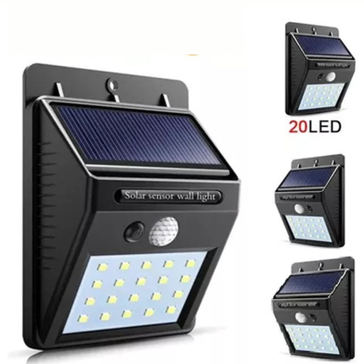 GENERICO - Foco Solar 30 LED con Sensor