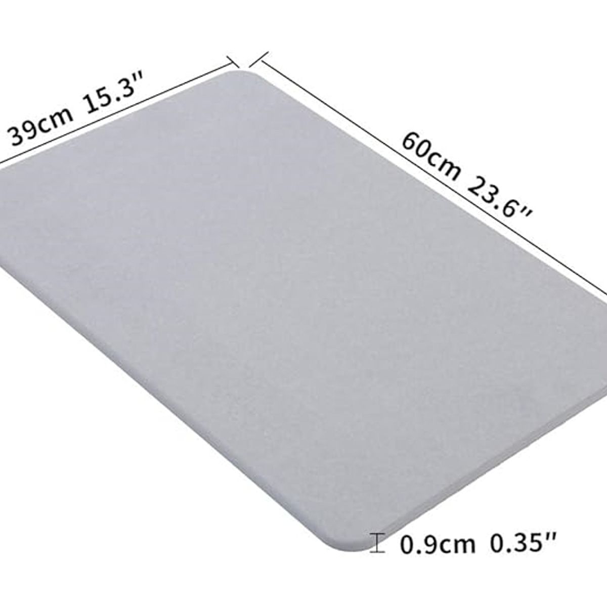 ATURE - Piso Baño Secado Rapido Antideslizantes Diatomea 60cm